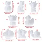 Моделирующие шарики в форме животных из белого пенополистирола, ремесла из пенополистирола для рукоделия, рождественские подарки, украшения для свадебной вечеринки