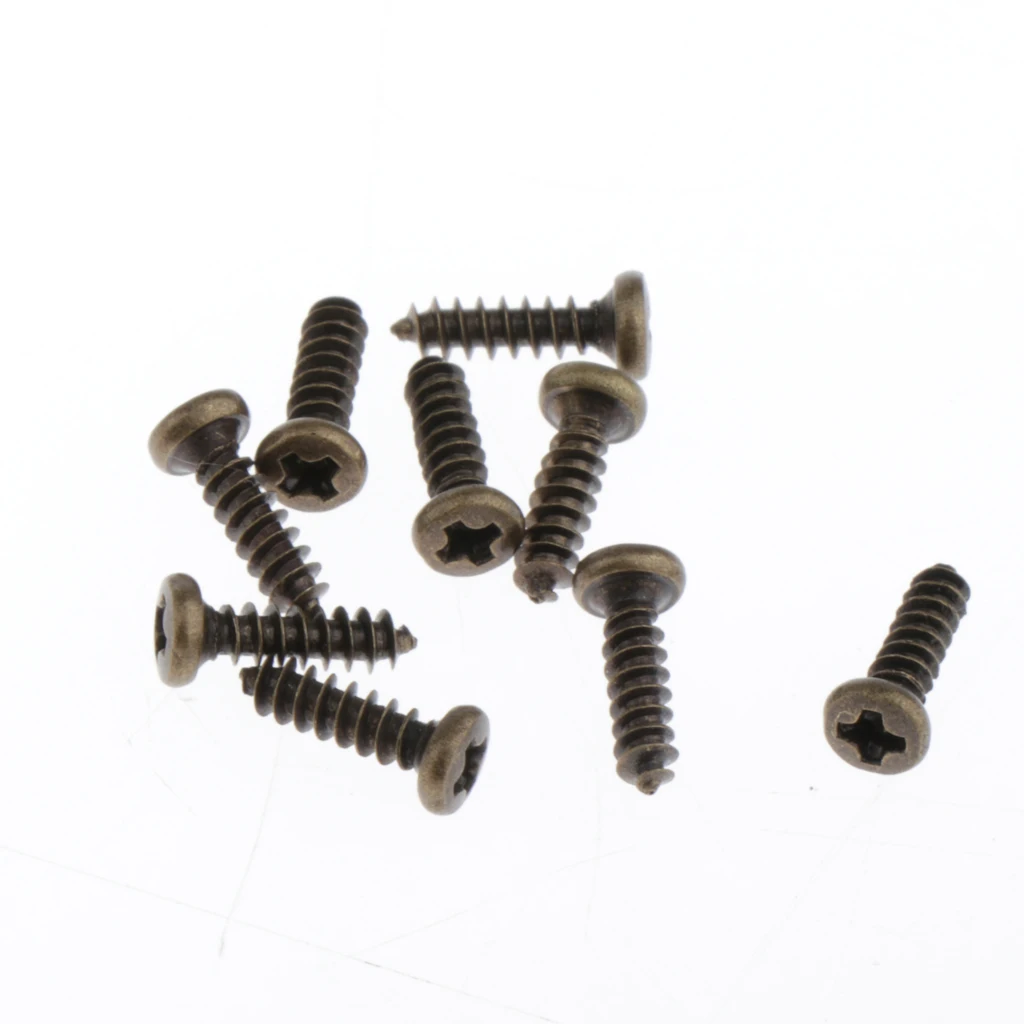 

6 Pieces Connected Retro Wood Guitar Tuning Pegs Tuners Machine Heads