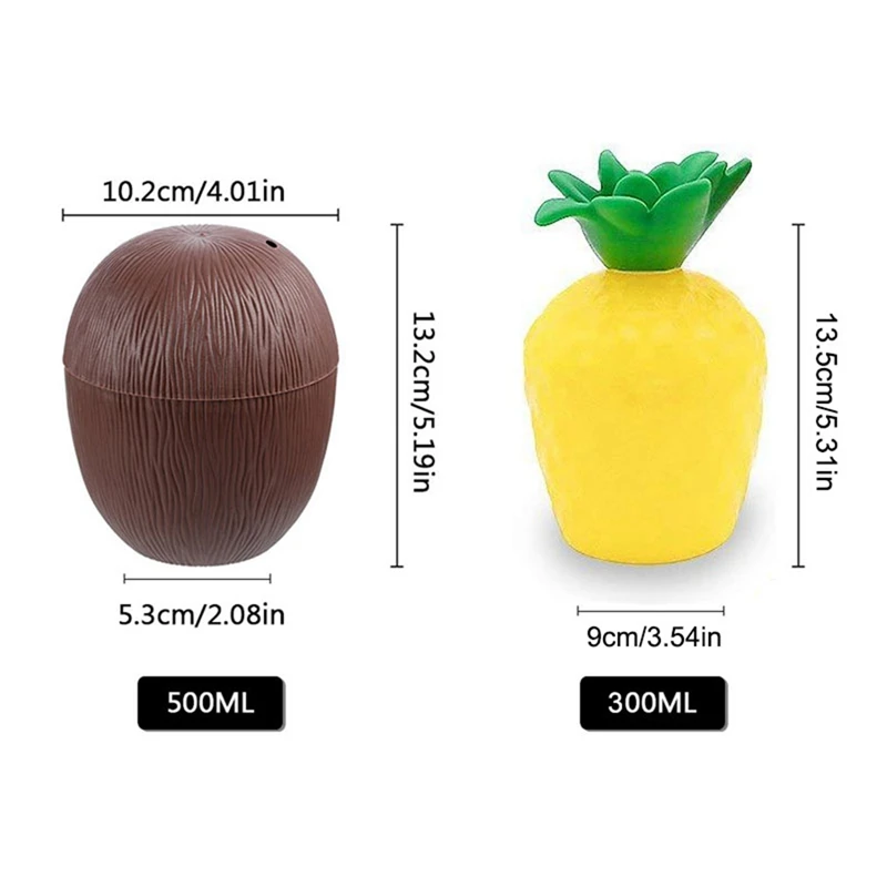 12 шт./лот ананас кокосовые чашки машина для упаковки сока в пакетики виде фруктов