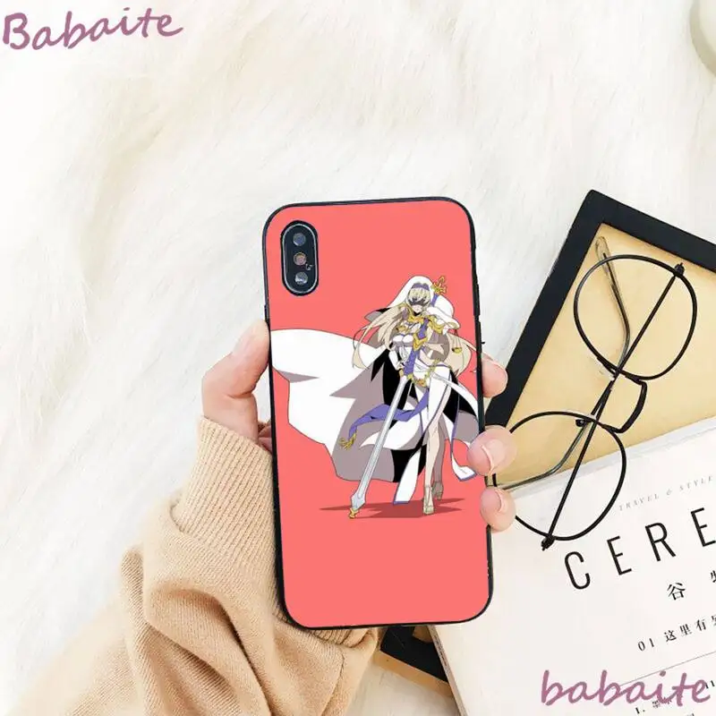 

Babaite Goblin Slayer Priestess Custom Phone Case For iPhone 8 7 6 6S Plus X XS MAX 5 5S SE XR 11 11pro promax 12 12Pro Promax