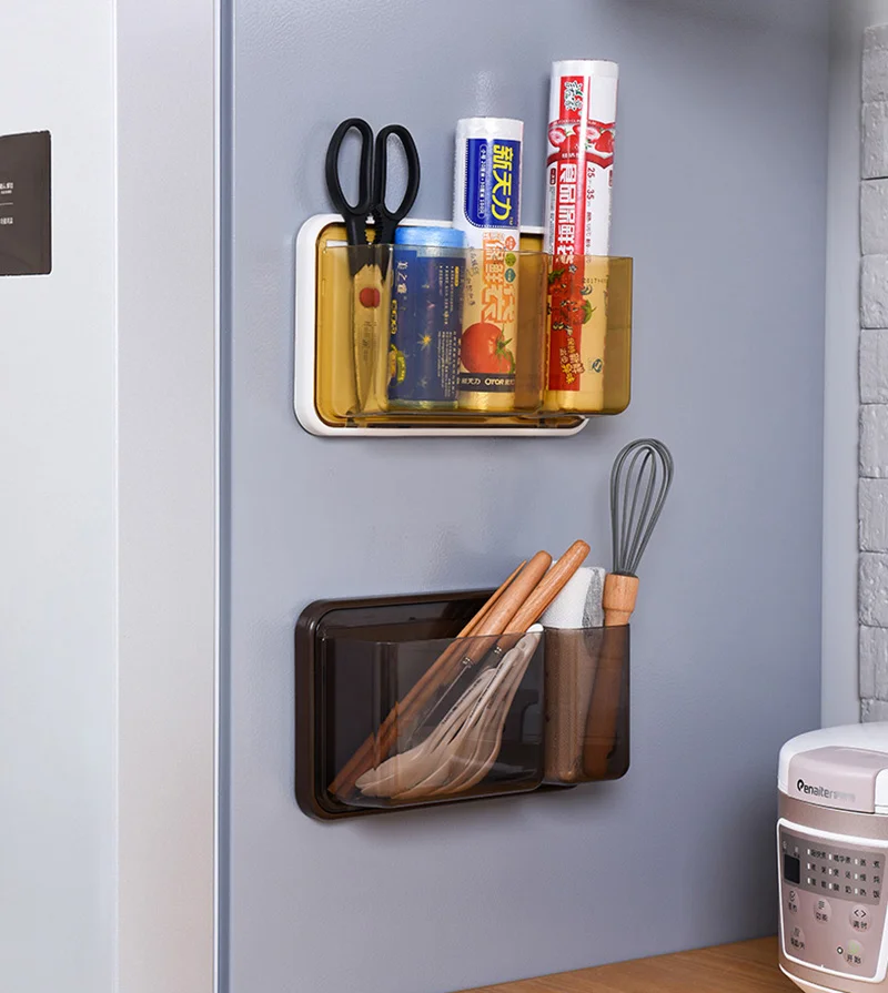 Кухня Магнитная коробка для салфеток бумажный держатель холодильника ванная