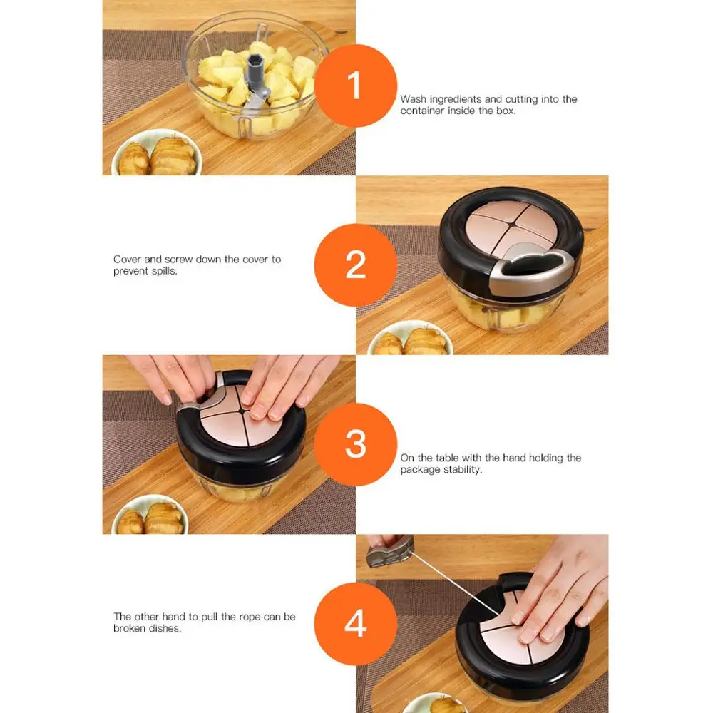 Измельчитель для мяса измельчитель овощей фруктов лука чеснока | Дом и сад