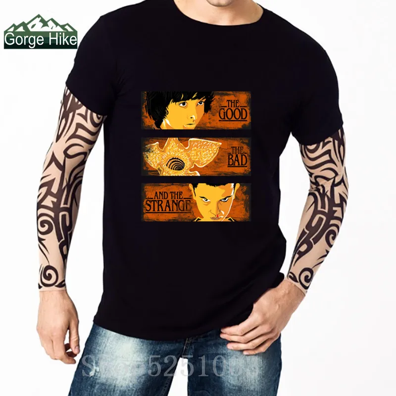 Футболка мужская хлопковая с принтом очень странные дела|Мужские футболки| |