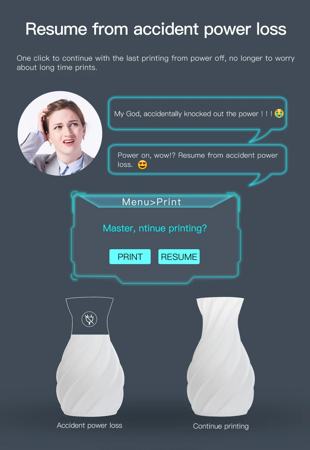 ANYCUBIC чугун 3d принтер авто уровень ultraase 3 д принтерогромный объем сборки модульный дизайн FDM impresora 3d drucker 3д принтер