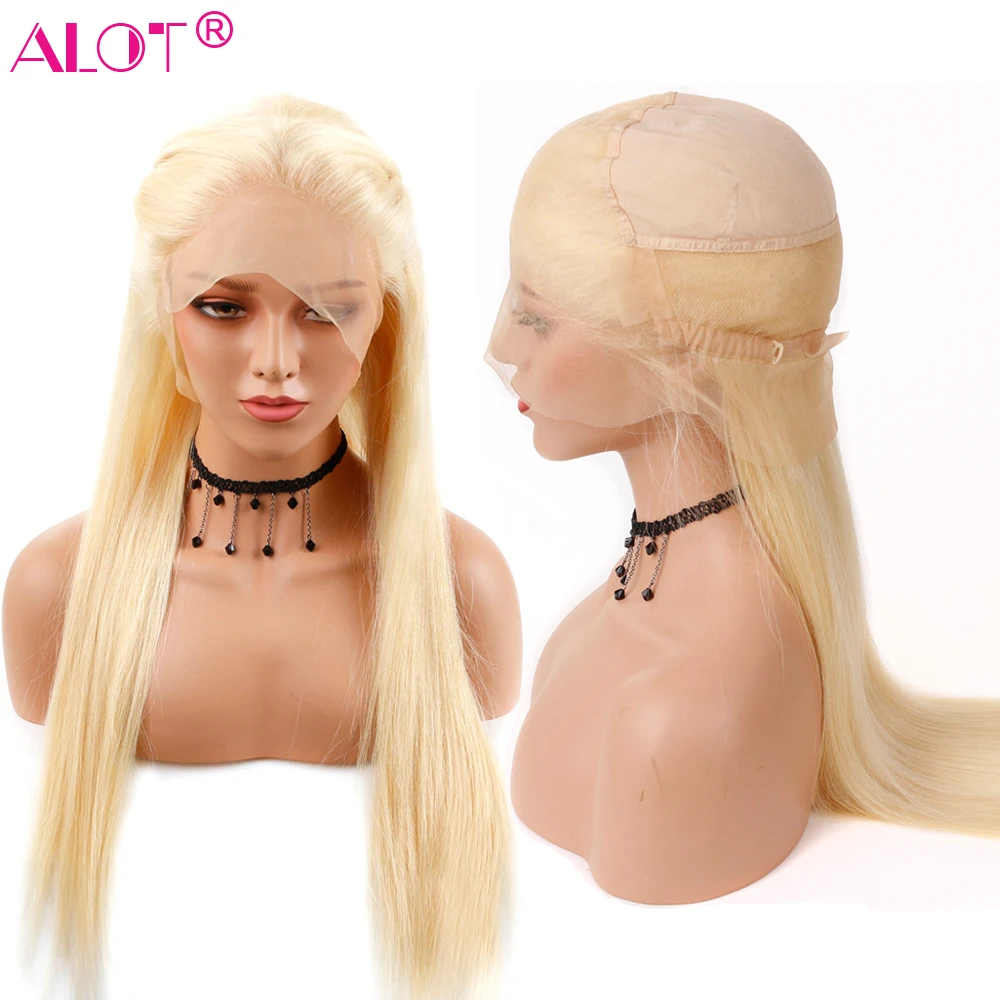 613 Glueless бразильские волосы Remy полный парик шнурка с волосами младенца 150% чистый