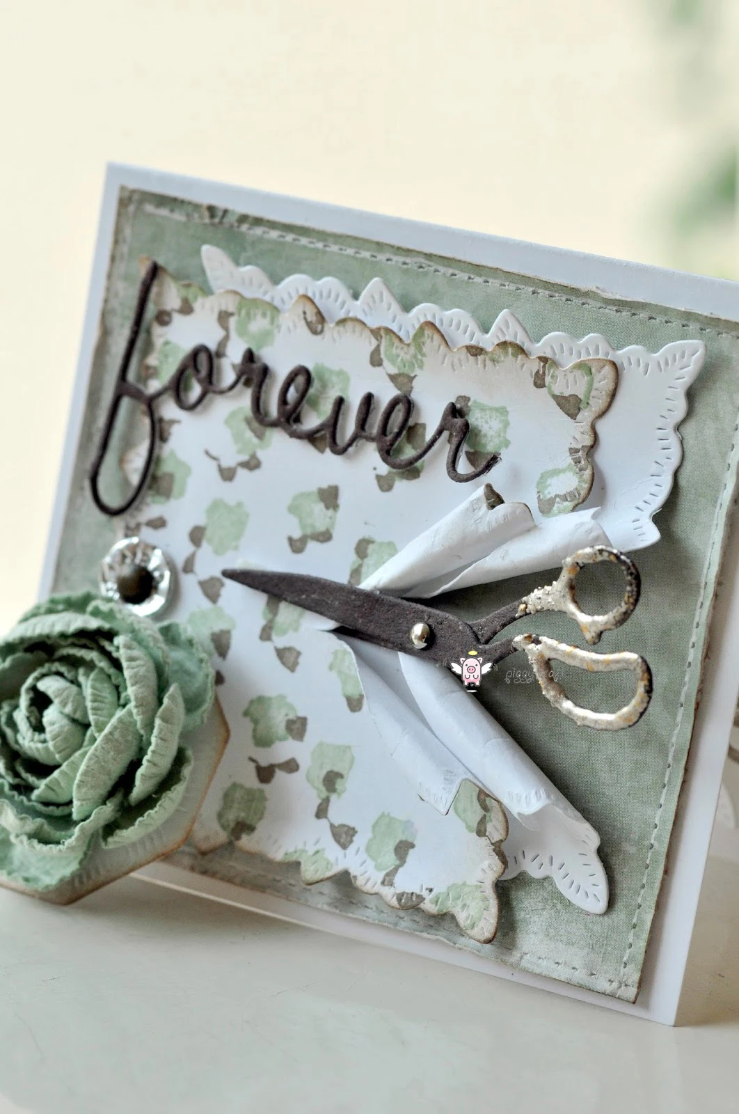 Mmao ремесла металла стали резки ножницы Портной украшения трафарет для DIY