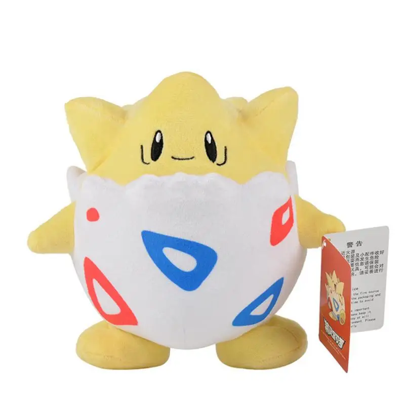 TAKARA TOMY-figuras de Pokemon Togepi, mu&ntilde;ecos de peluche de 20cm, mu&ntilde;ecos de Anime, regalo de cumplea&ntilde;os para ni&ntilde;os-1