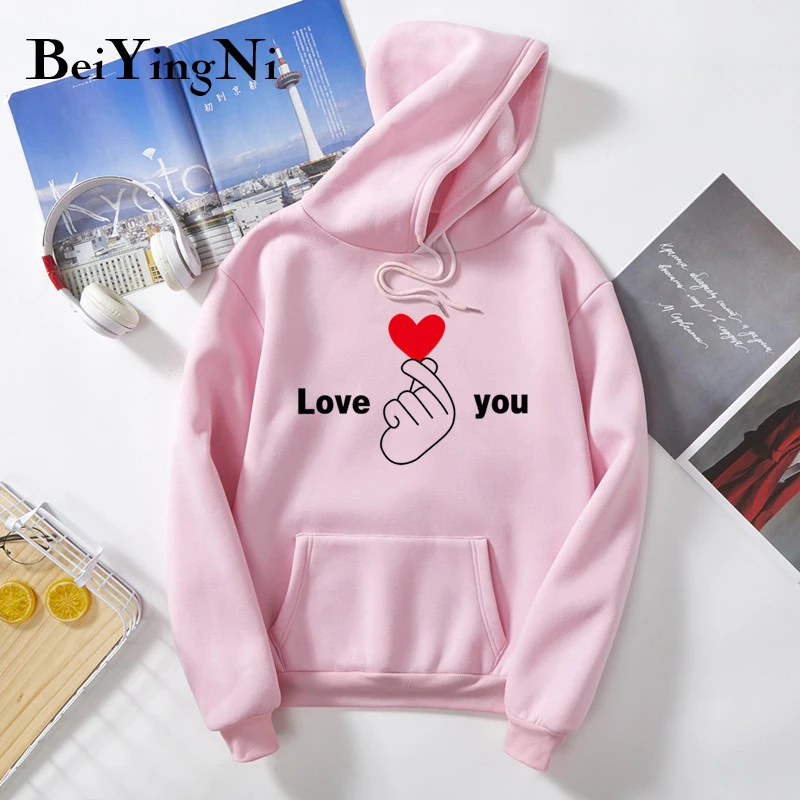 Женские толстовки с капюшоном Beiyingni флисовая мягкая толстовка большого размера