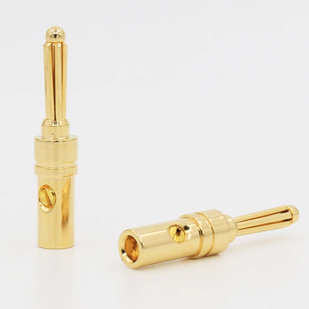 

VB413G 24K Gold Plated Banana Plug Speaker Cable Banana Plug