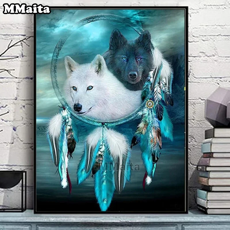 

Алмазная 5D картина для рукоделия, вышивка животными, вышивка крестиком, полная круглая квадратная картина, ручное украшение Hoem, подарок GG6160