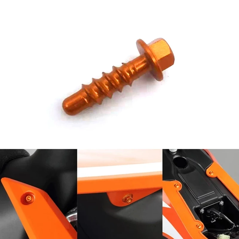 Набор самонарезающих болтов для мотоциклов KTM EXC XC XCF SX SXF TPI 10 шт. шесть дней 125 250 300