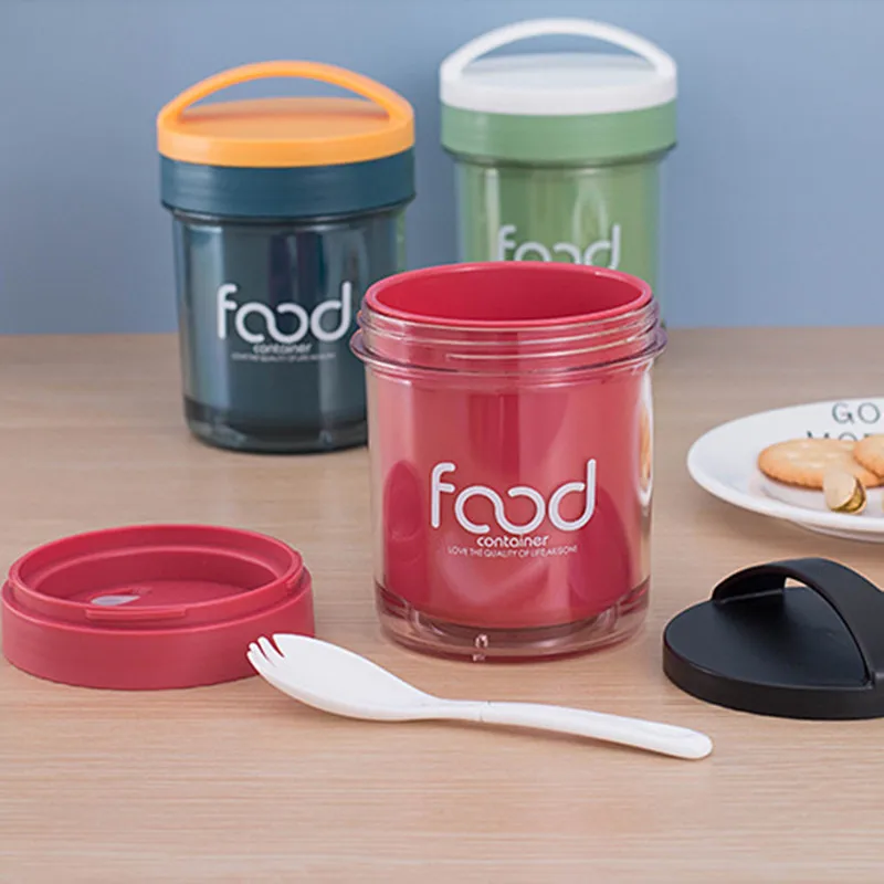 Японский пищевой контейнер Герметичный кухонный пластиковый для хранения милые