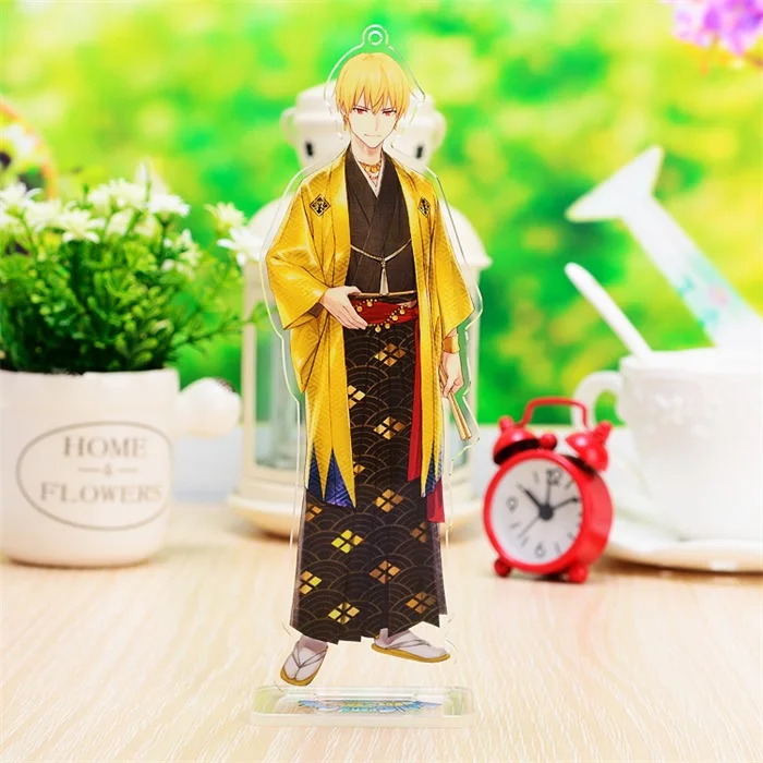 Аниме Fate Grand Order фигурка Fate/stay night Gilgamesh Косплей акриловый стол стенд модель