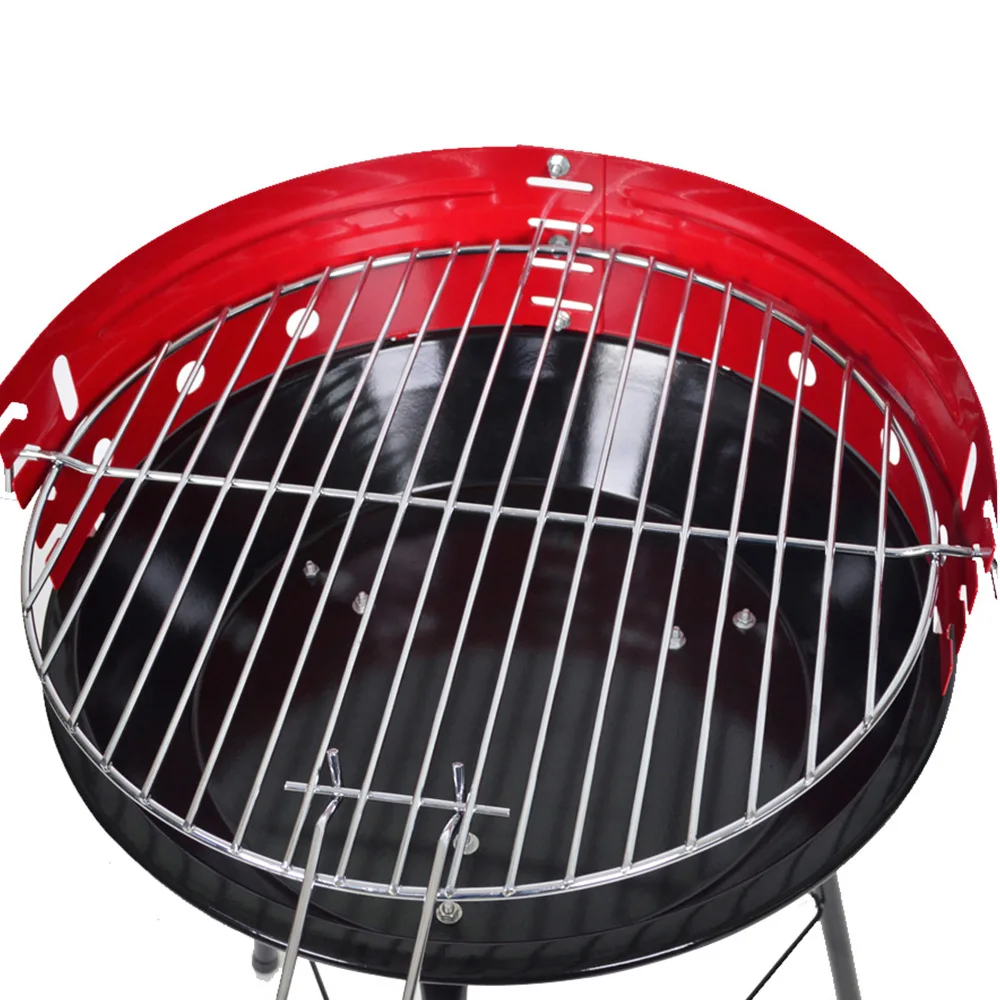 Mini BBQ Grill Korean Portable Charcoal Lightweight Barbecue Home Outdoor Oven Plate Roasting Cooker Meat Tools | Дом и сад