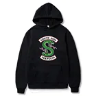 Толстовка мужская с капюшоном South Side Serpents, Свитшот в стиле хип-хоп, уличная одежда, модное худи Riverdale, S-XXXL, 2020, весна-осень