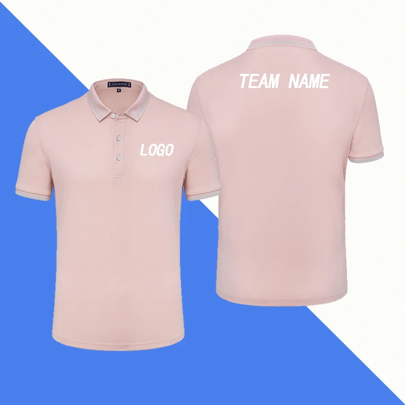 Летняя Новинка износостойкая рубашка поло для мужчин и женщин 7 цветов