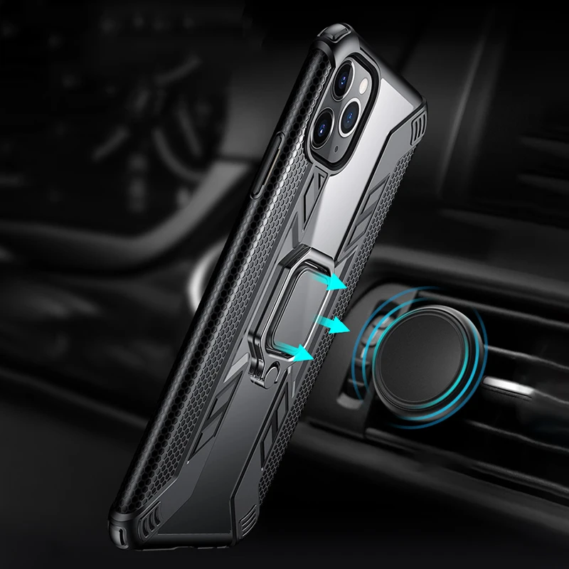 Toraise для Apple чехол на айфое 11 Pro Max автомобильный Магнитный кольцевой кронштейн X Xs