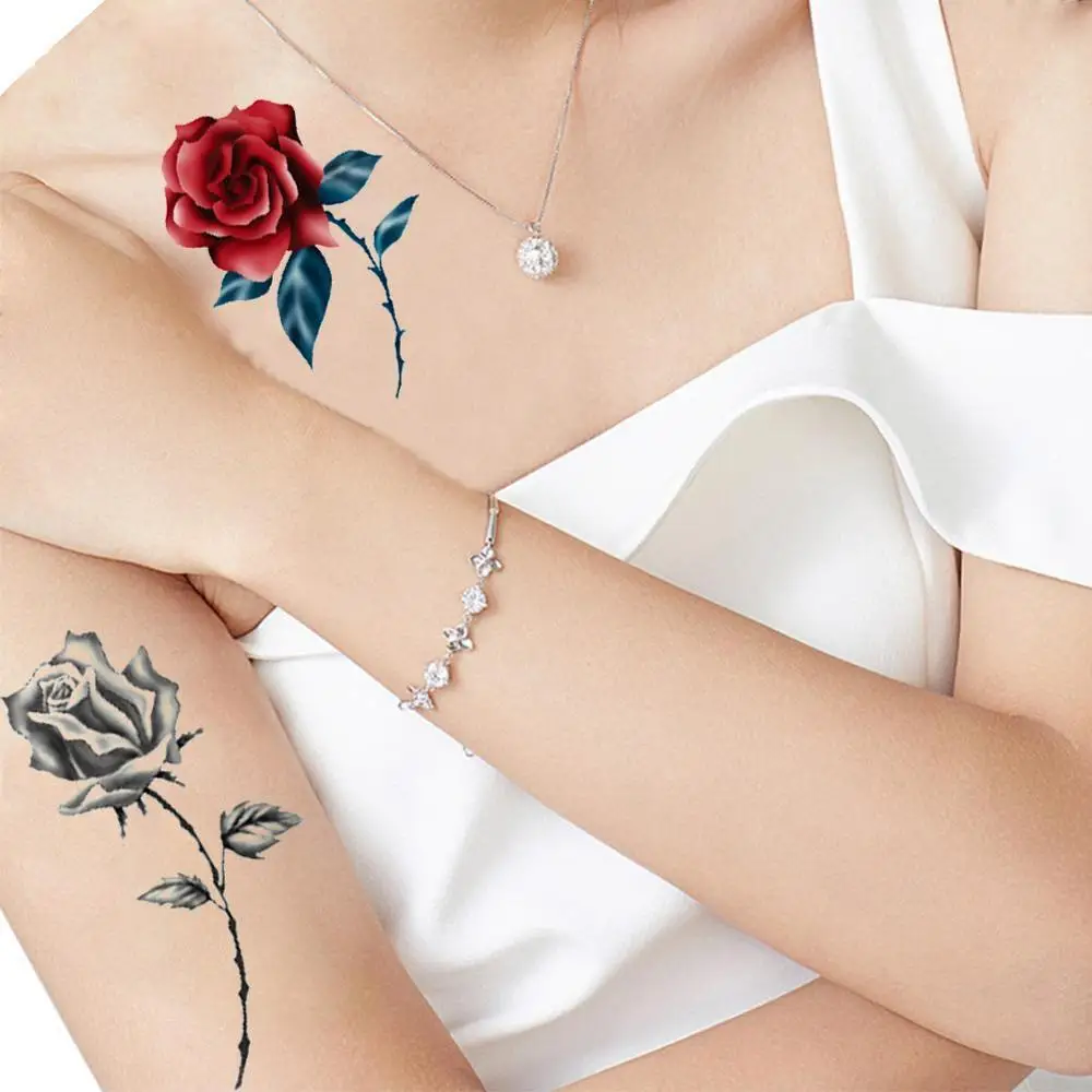 Мандала Лотос цветок татуировка Менди хна наклейки для рук Сексуальная Арабская