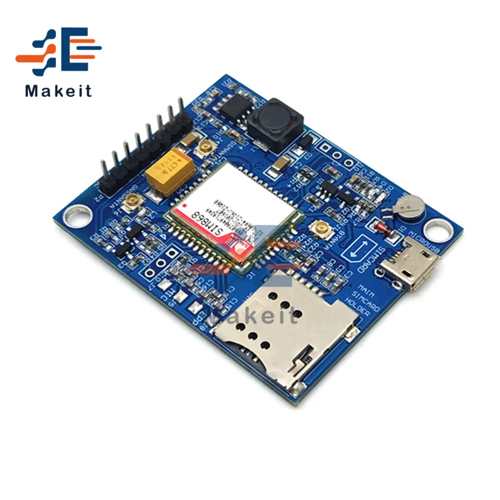 Макетная плата SIM868 модуль GSM/GPRS/Bluetooth/GPS замена SIM808with STM32 51 программа для Raspberry Pi