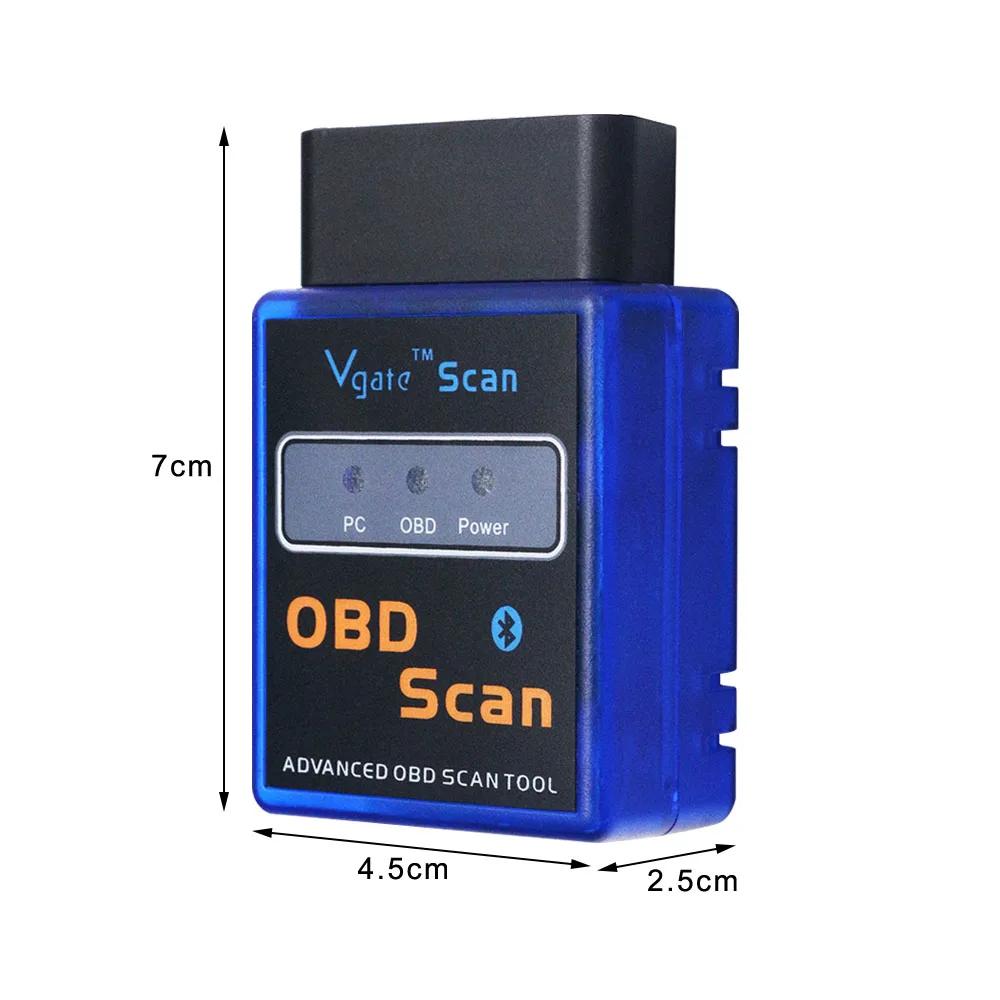 Супер Мини OBD2 HHOBD V1.5 elm 327 Bluetooth/WiFi Расширенный считыватель кода ELM327 hhobd obd 2 Автомобильный сканер инструмент для iOS/Android/PC