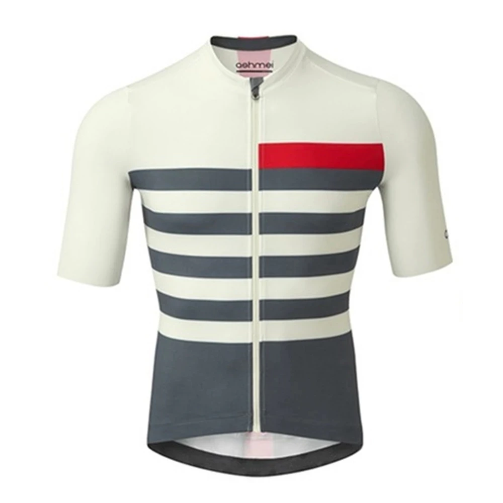 

Ashmei Men Cycling Jersey Bike Breathable Short Sleeve Summer Motocross Jerseys Mountain Bike Downhill Racing Road Bicycle Tops