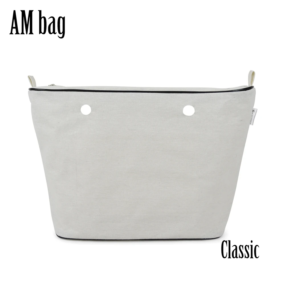 

AMbag продвинутая подкладка из полиэстера, карман на молнии, внутренняя вставка для большой классической сумки Obag O, женская сумка, аксессуары ...