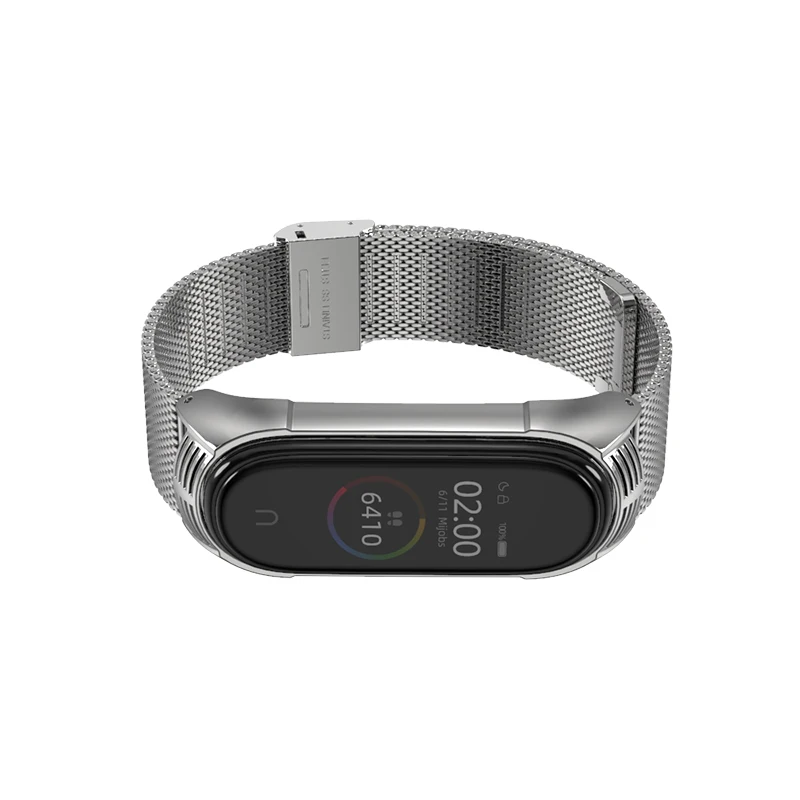 Mi lanese ремешок для Xiaomi mi Band 4 correa mi Band 4 ремешок mi band 3 ремешок TF стиль умный ремешок для часов металлический браслет аксессуары