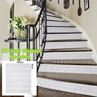 6 шт 3D плитки белый кирпич шаблон лестницы наклейки водонепроницаемые съемные лестницы обои домашний декор