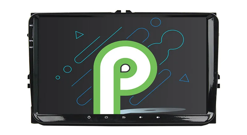 Belsee 2 Din Android 9,0 Автомобильный мультимедийный радио плеер Navi для Volkswagen Golf Passat Tiguan Amarok CC Beetle Polo Sharan Caddy SEAT