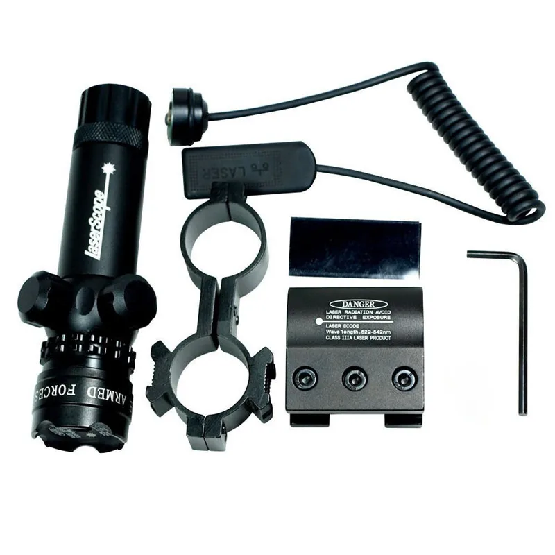 20 мм Airsoft точное тактическое лазерное крепление зеленая Красная точка лазерный