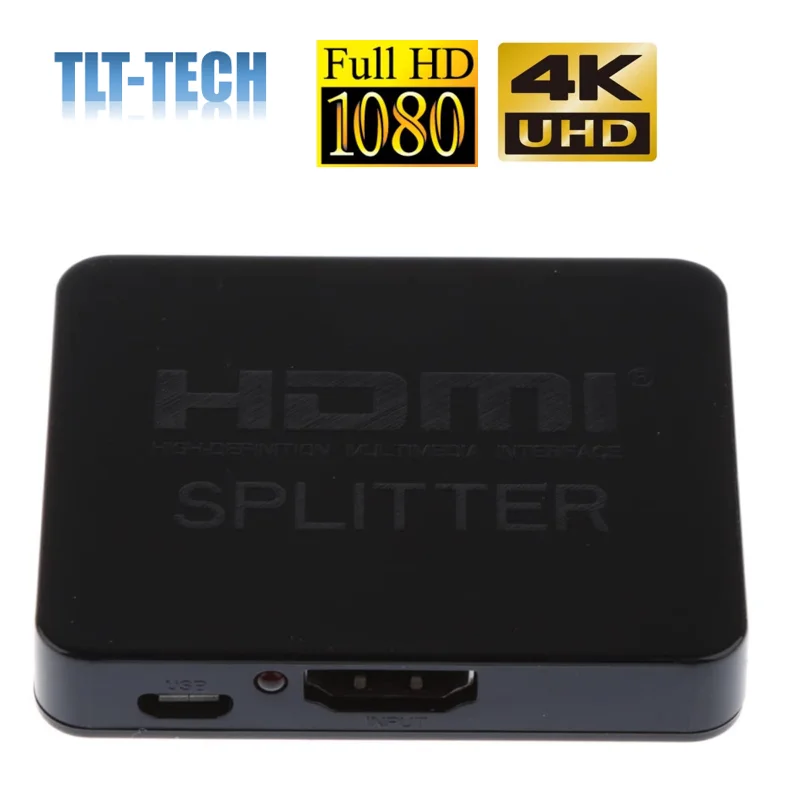 1x2 1080P 4K HDMI коммутатор 1 в 2 выхода Поддержка 3D сплиттера для проектора PS3