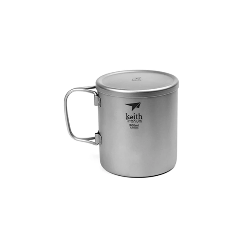 spesifikasi Tiperajin Mug Berkemah Cangkir Titanium Dinding Ganda Perlengkapan Makan Turis Perlengkapan Piknik Perlengkapan Dapur Luar Ruangan Perlengkapan Minum Travel