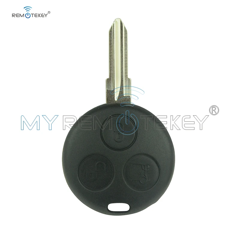Remtekey 3 кнопки дистанционного ключа для Mercedes Smart Fortwo пульт оболочки крышка чехол