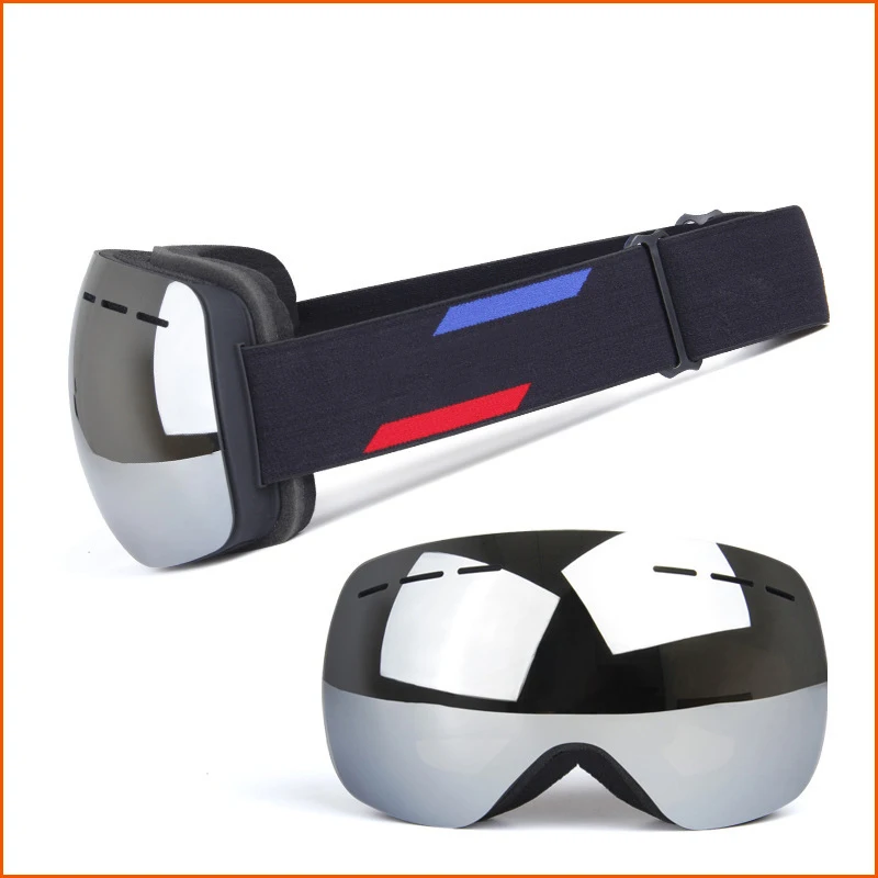 

Brand Ski Goggles Double Layers UV400 Anti-Fog Big Ski Mask Glasses Skiing Snow Men Women Snowboard Goggles