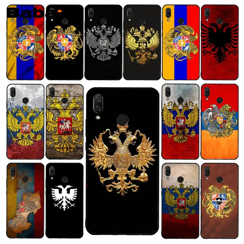Чехол для телефона с эмблемой флага Албании Babaite Xiaomi Redmi4X 6A 6 7 8 9 Redmi 5 5Plus Note9 8T