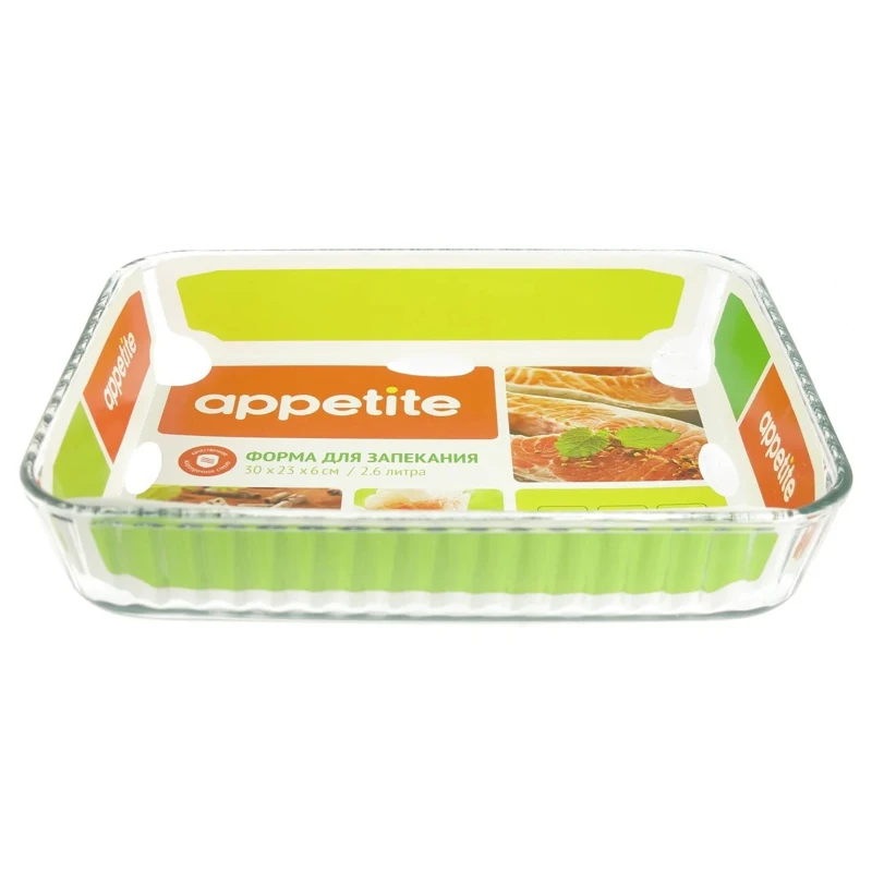 Форма для запекания Appetite 30x23x6см| |