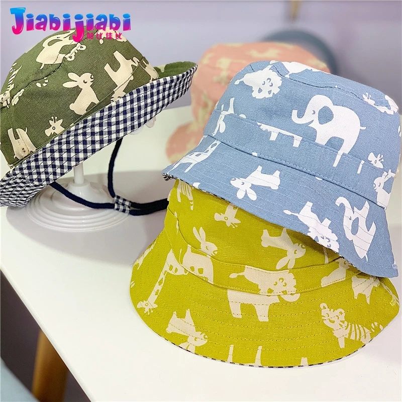 Детская осенне-Весенняя пляжная шляпа с изображением героев из мультфильмов для