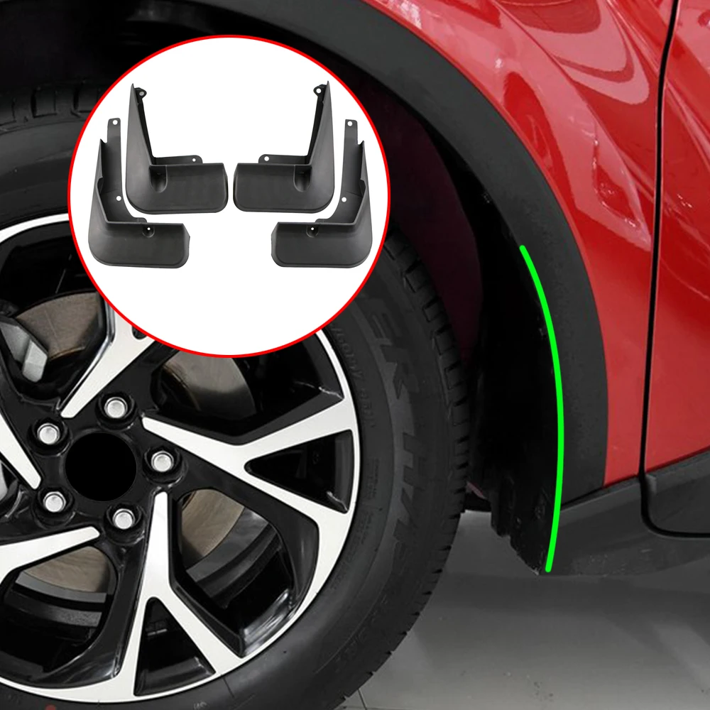 Автомобильные Брызговики Daefar для Toyota C-HR 2016-2020 брызговики автомобильные