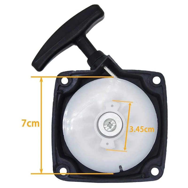 

2Ps Recoil Starter + Pawl for Petrol Strimmers&Multi Tools 43CC - 52CC