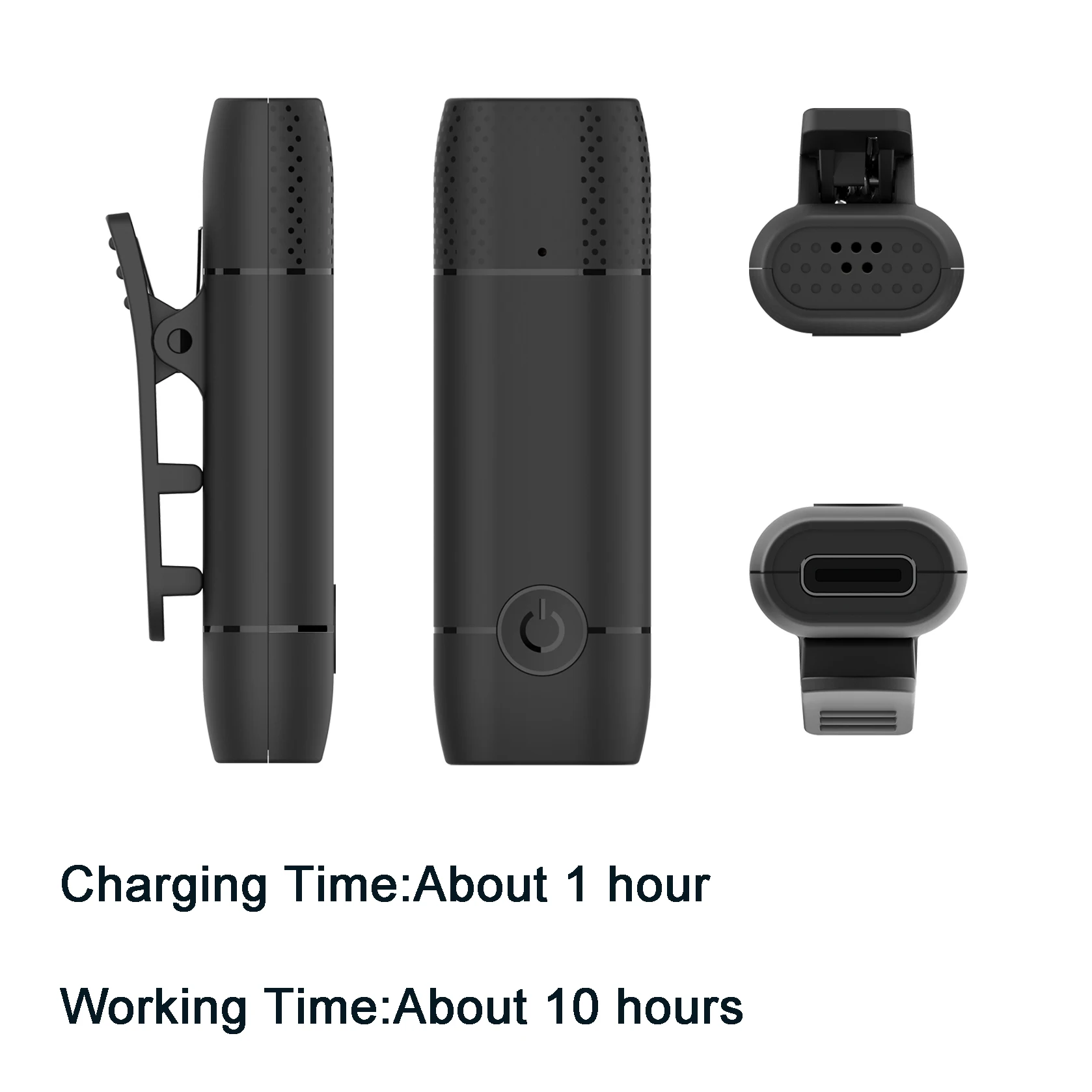 wireless lavalier microphone portable mini quick connect for iphone android moblie phone live broadcast phone sound record 2 4g free global shipping