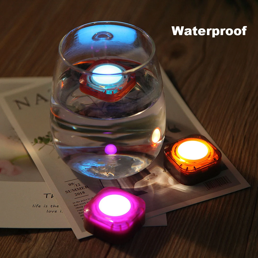 

Светодиодный подводный мини-светильник, 5 режимов, IP65, портативный RGB Ночной светильник, USB зарядка, s для бассейнов, прудов, ВАЗ, базовый Декор