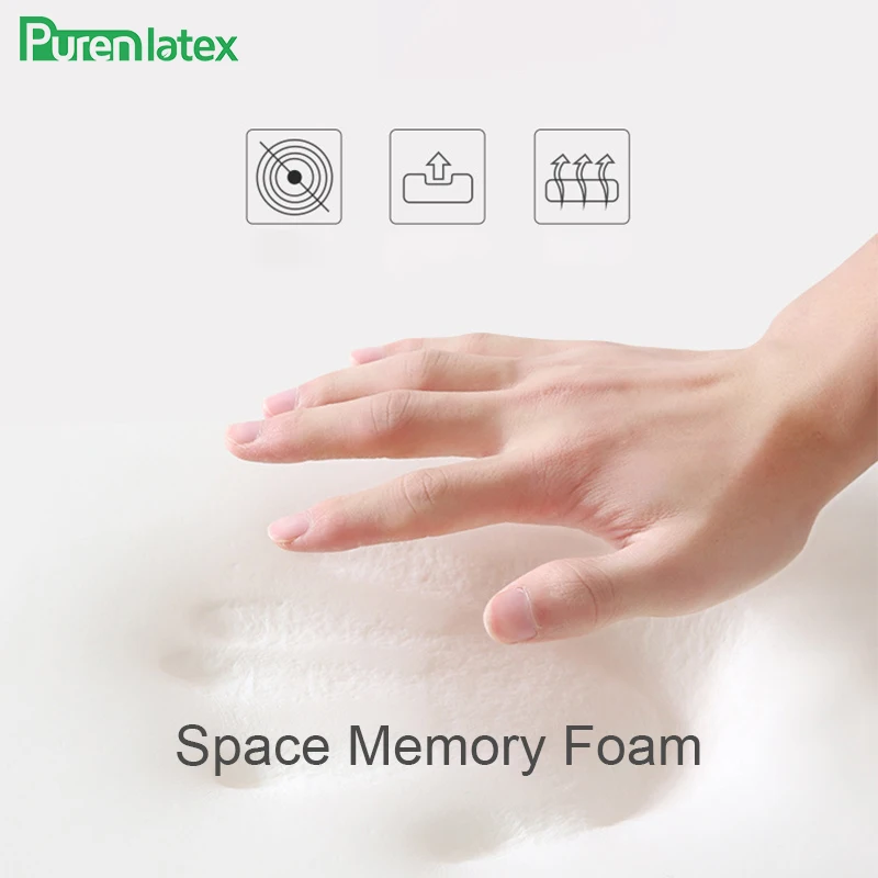 PurenLatex стула пены памяти ортопедические подушки офис сиденья геморроя лечения