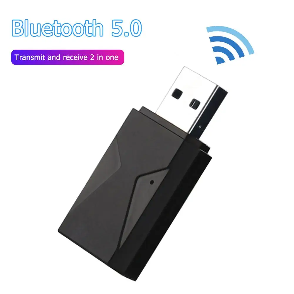 X01 2 in 1 Bluetooth 5.0 Audio Transmitter Receiver 3.5mm for Car TV Headphones Tx Mode Automatic Search Receiving Device | Электроника