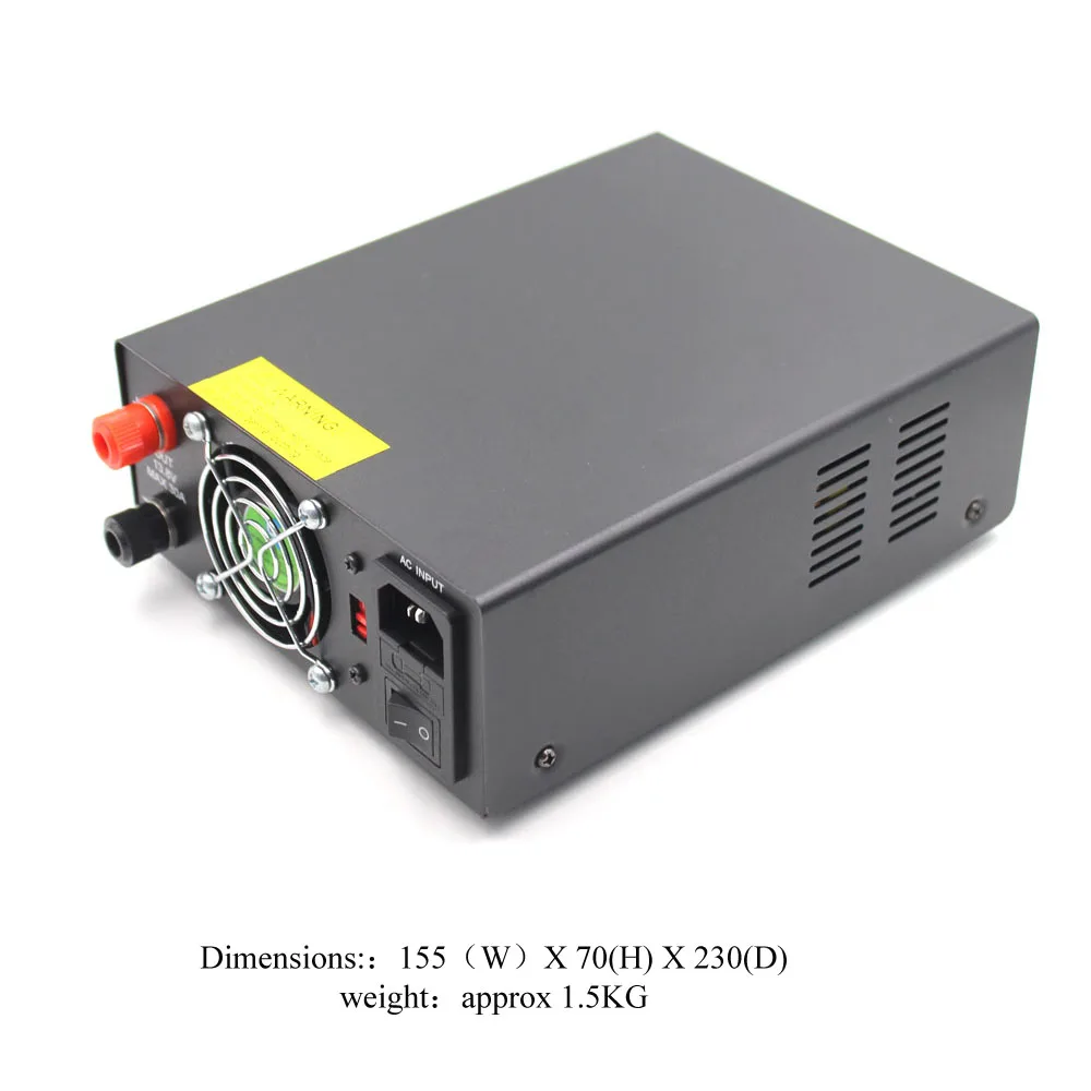QJE высокая эффективность DC 110V 220V преобразователь PS 30SW VI 13 8 v 30A Питание для TH 9800 KT 8900