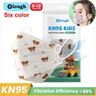 Ffp2 Homologada одноразовая маска KidsFFP2 KN95 Mascarillas FPP2 Детские маски для лица FFP 2 FFP3 защитные маски для рта CE
