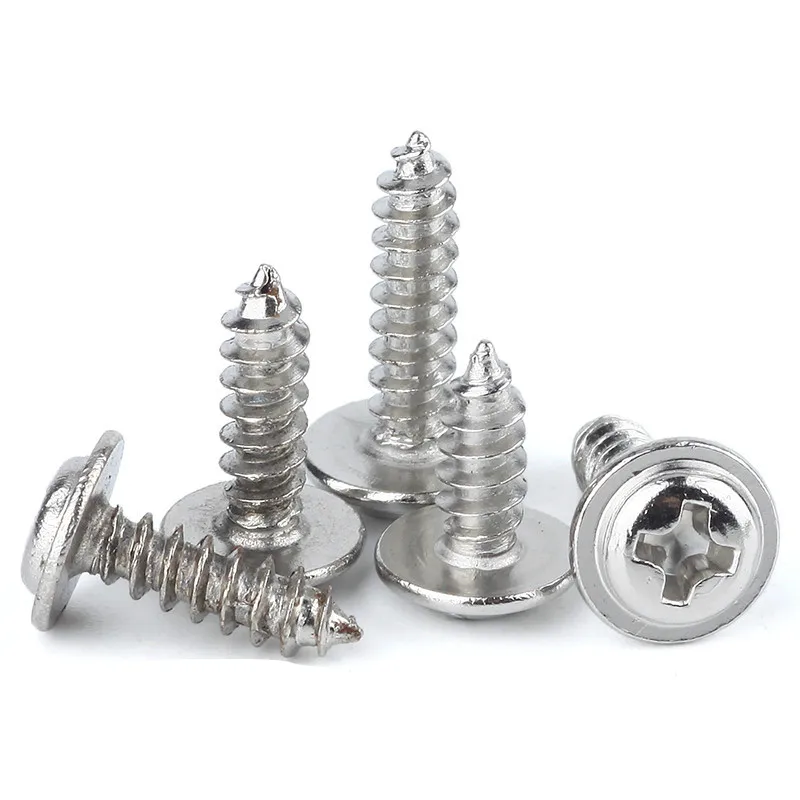 

100PCS M2.3 M2.6 M3 Cross Round Head with Self-tapping Pan Head Tip Screws