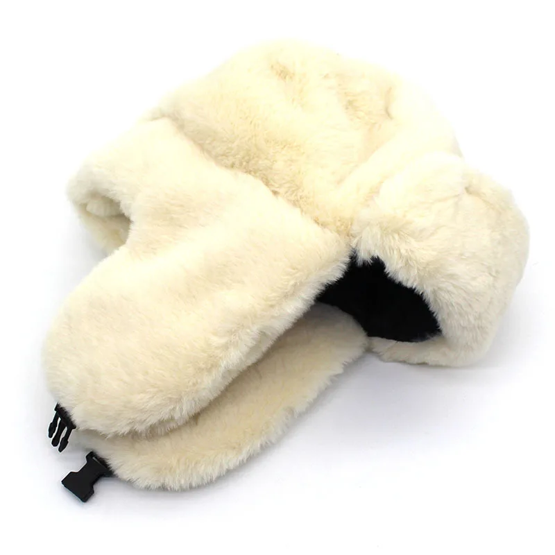 2020 autumn and winter new thick warm hat men women fashion solid color Lei Feng outdoor wind cold cycling earmuffs | Аксессуары для