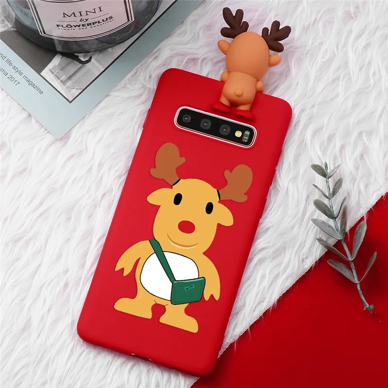 Klho-sdlulbao Рождественские милые куклы чехол для телефона чехол для samsung Galaxy J8 J6 J4 Plus J3 J5 J7 Prime чехол с рисунками из мультфильмов чехол Funda - Цвет: Klho-sdlulbao
