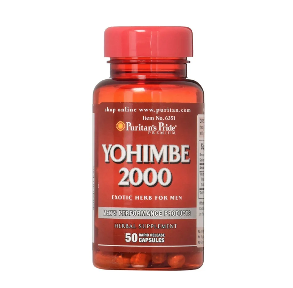 

Free Shipping Yohimbe 2000 mg*50pcs
