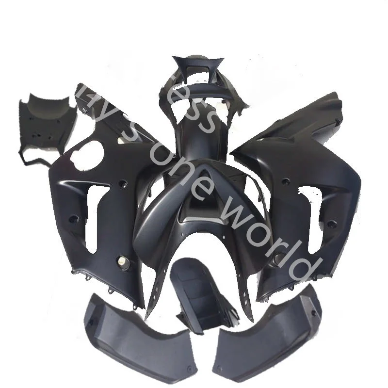 

Лидер продаж комплект обтекателей для KAWASAKI NINJA ZX 6R 636 03 04 ZX-6R 03-04 ZX6R 2003 2004 ZX 6R 03 04 черный обтекатель